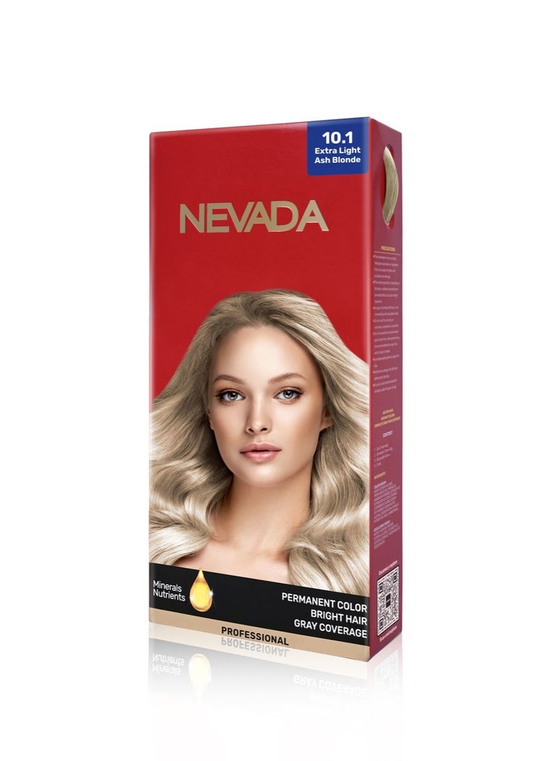 Nevada Women's Hair Dye Shade 10.1 (Very Light Platinum Ash Blonde)